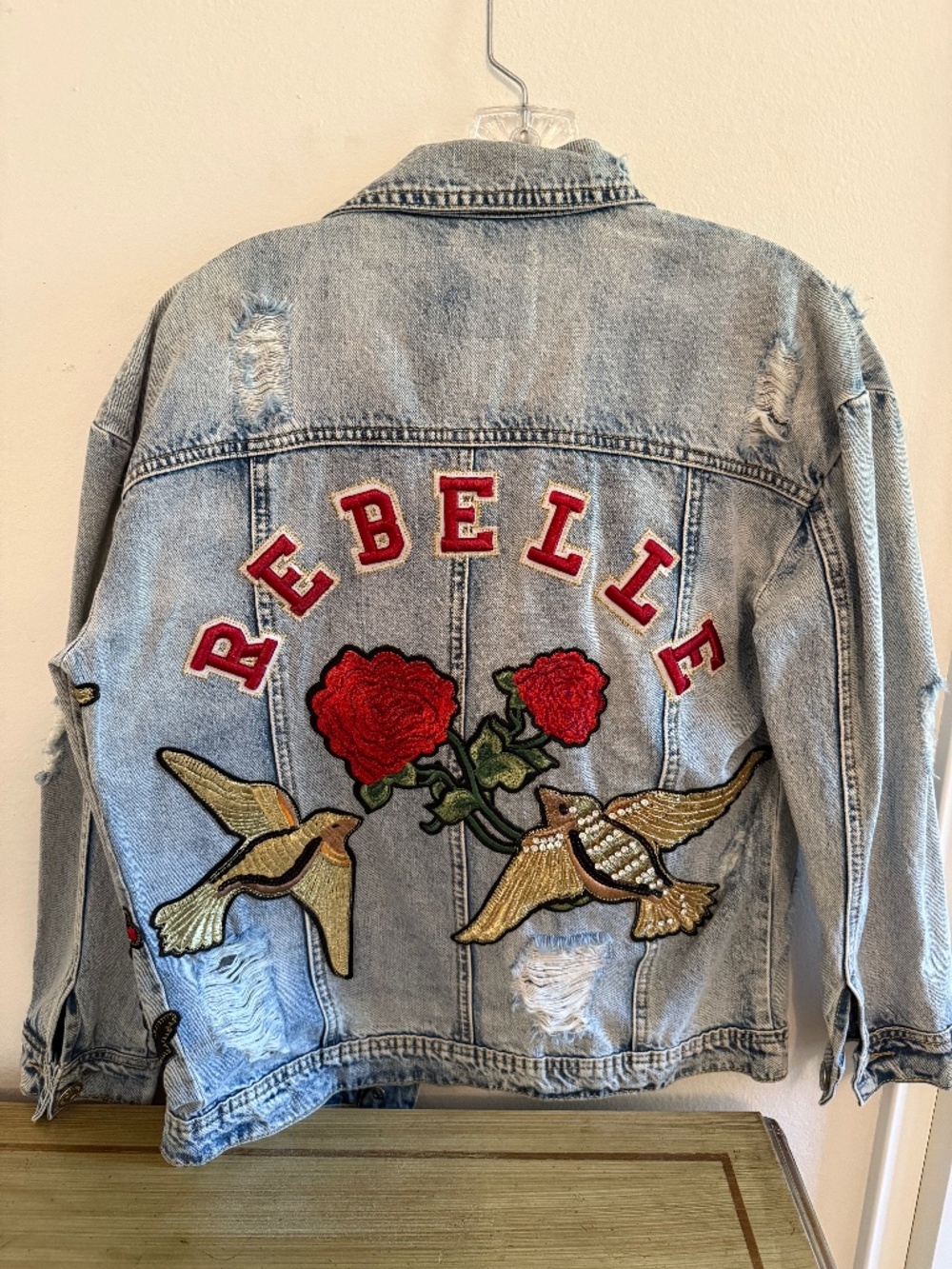 True Religion embellished jacket XS